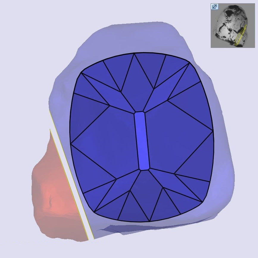 1.03ct | K/VS1 Cushion Shape Old Mine Cut Diamond (GIA) - Modern Rustic Diamond