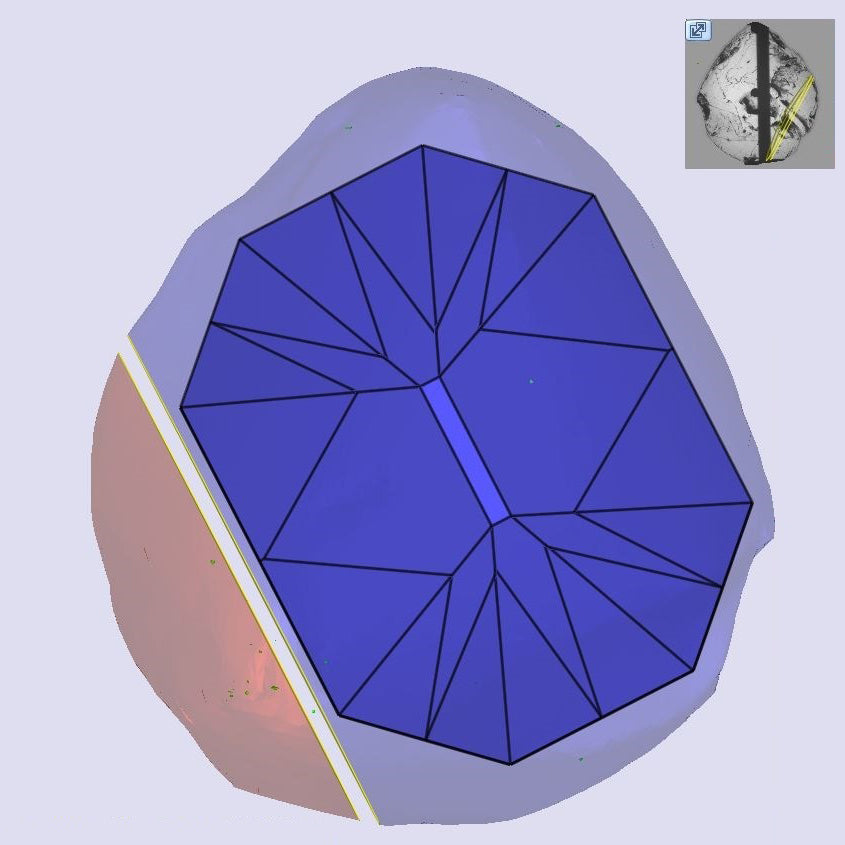 1.13ct | M/VVS2 Old Miner Shape Old Mine Cut Diamond (GIA) - Modern Rustic Diamond