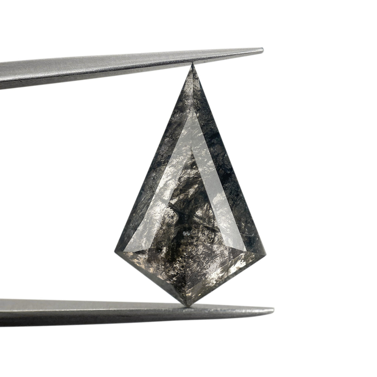 5.57ct | Rustic Kite Shape Step Cut Diamond - Modern Rustic Diamond
