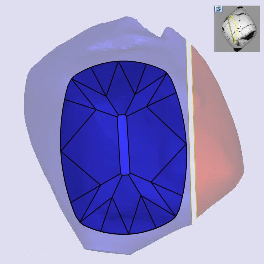 1.03ct | H/VS2 Cushion Shape Old Mine Cut Diamond (GIA) - Modern Rustic Diamond