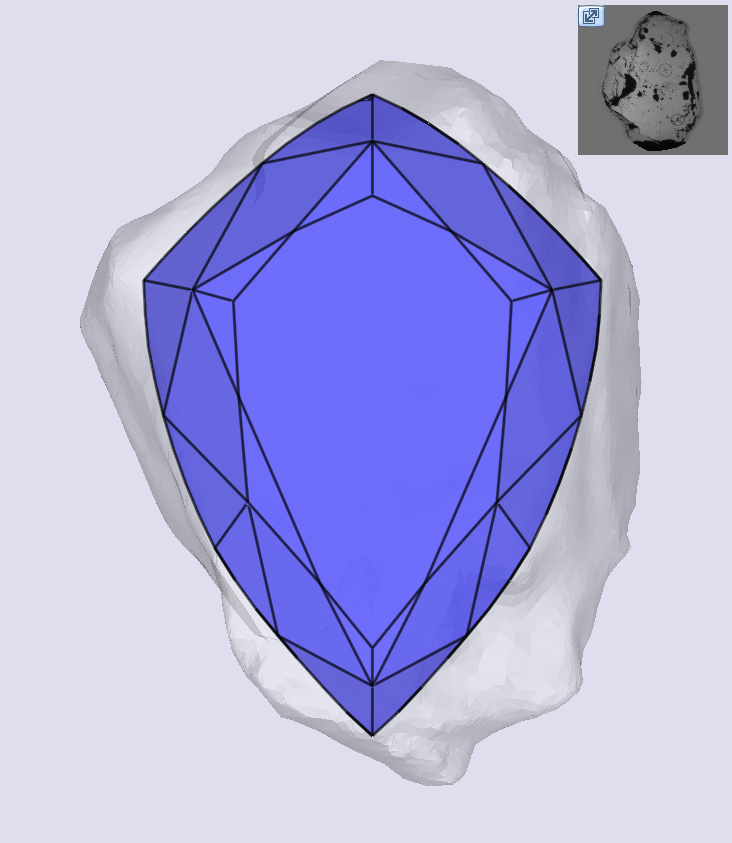 0.52ct | I-J/VS Kite Shape Step Cut Diamond - Modern Rustic Diamond