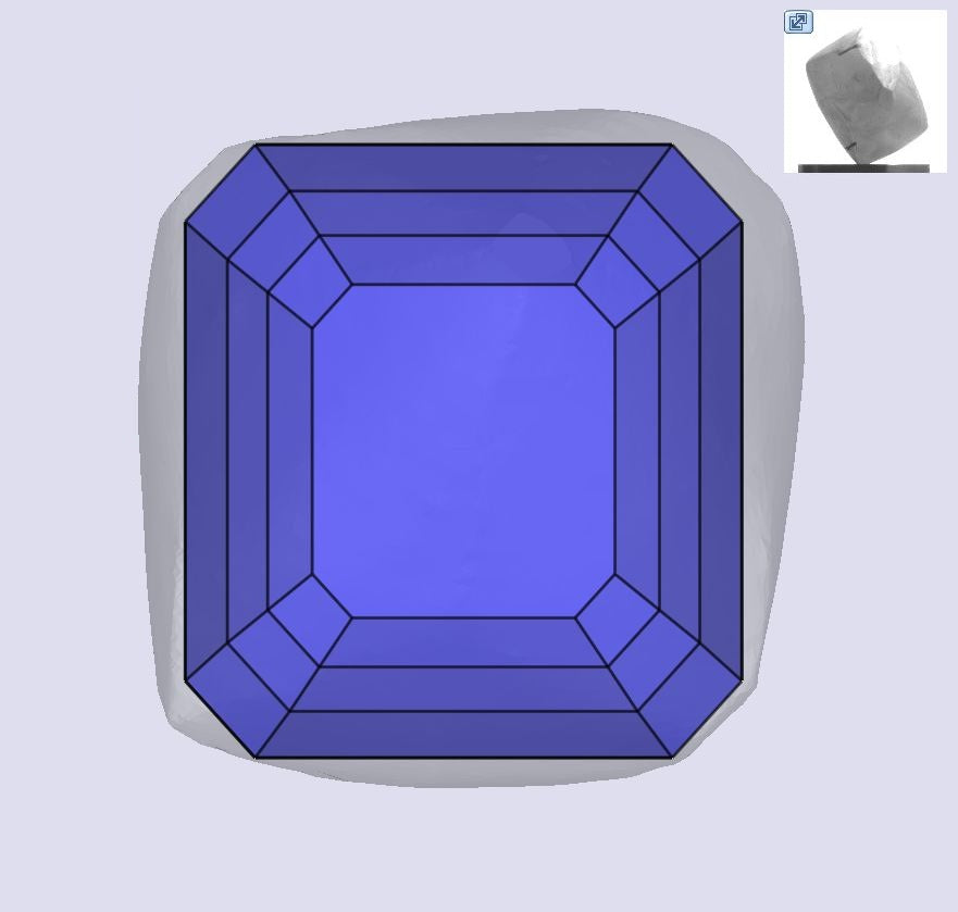 4.02ct | Light Brown VS2 Square Shape Brilliant Cut Diamond (GIA) - Modern Rustic Diamond
