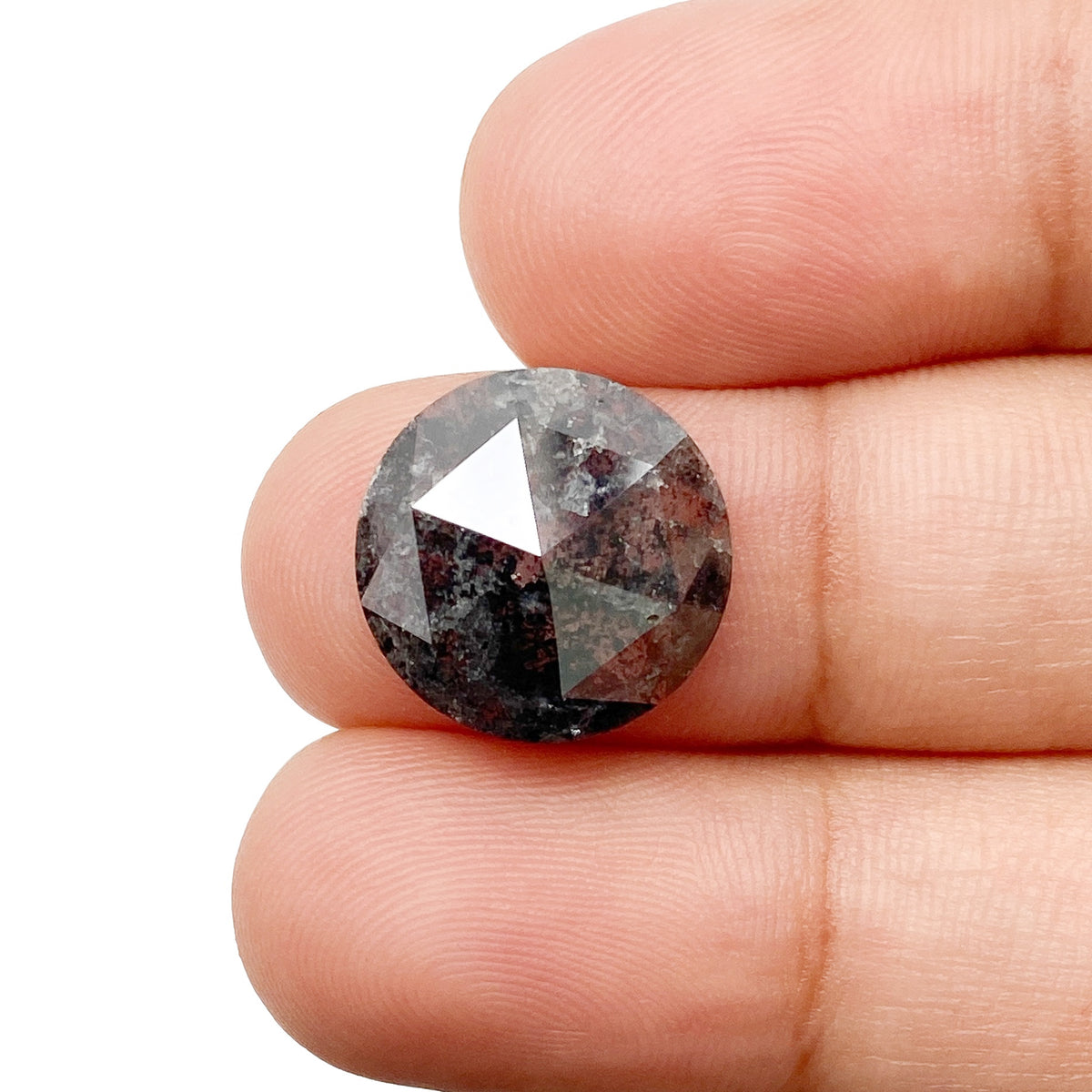 5.79ct | Rustic Round Shape Rose Cut Diamond - Modern Rustic Diamond