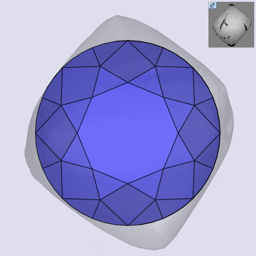 1.00ct | L/SI1 Round Shape Brilliant Cut Diamond (GIA) - Modern Rustic Diamond