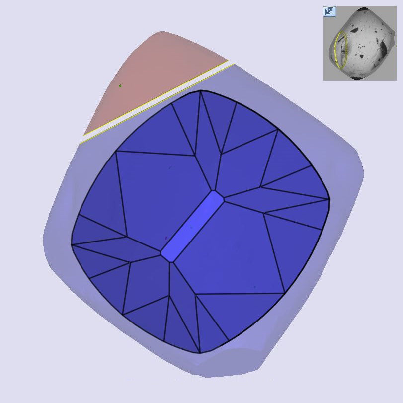 1.25ct | Champagne VS2 Cushion Shape Old Mine Cut Diamond (GIA) - Modern Rustic Diamond