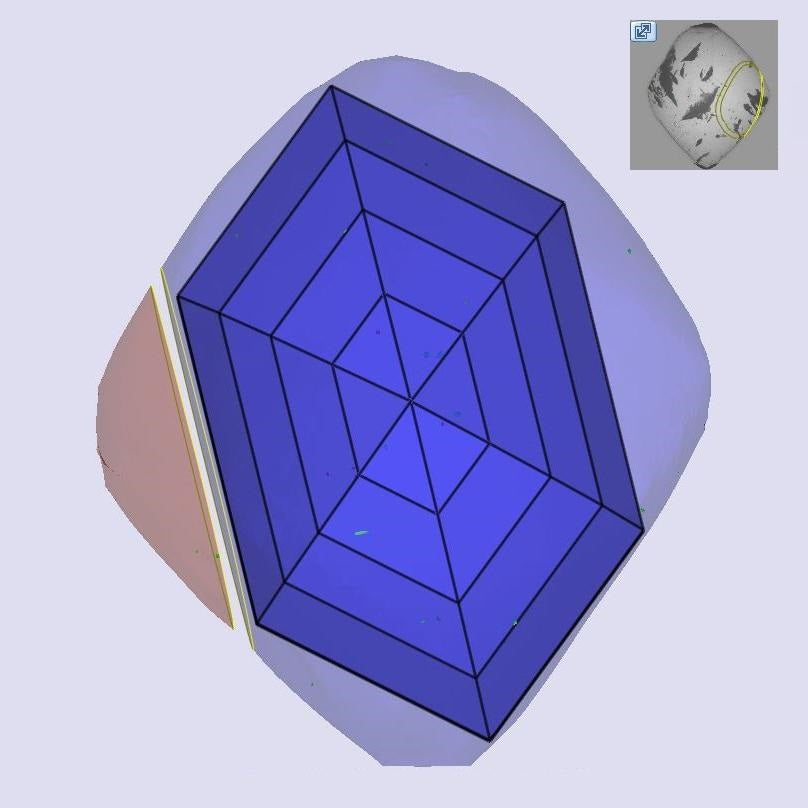 2.06ct | Fancy Dark Orangy Brown VS2 Hexagon Shape Step Cut Diamond (GIA) - Modern Rustic Diamond