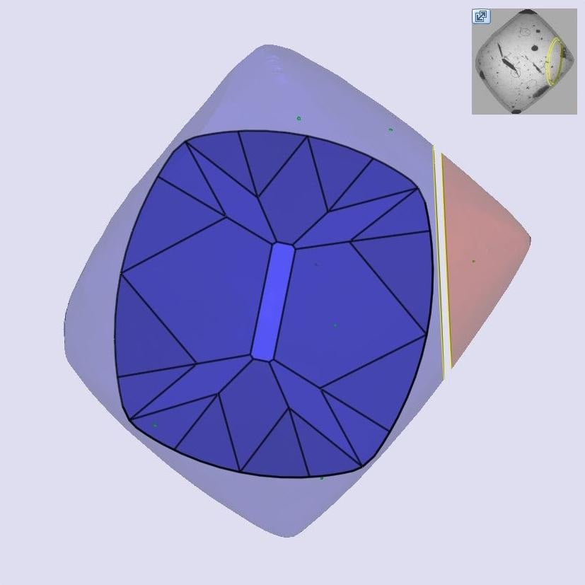 2.16ct | Y-Z/VS1 Cushion Shape Old Mine Cut Diamond (GIA) - Modern Rustic Diamond
