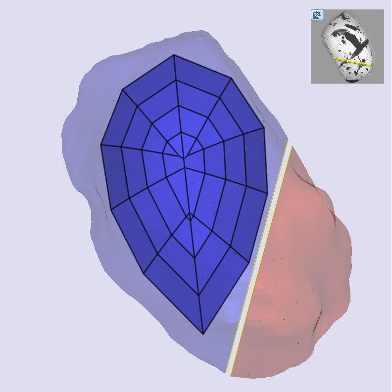 1.06ct | L/SI1 Pear Shape Lattice Cut Diamond (GIA) - Modern Rustic Diamond