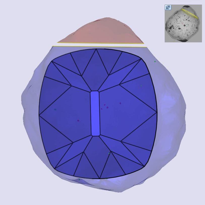 1.23ct | F/VS2 Cushion Shape Old Mine Cut Diamond (GIA) - Modern Rustic Diamond