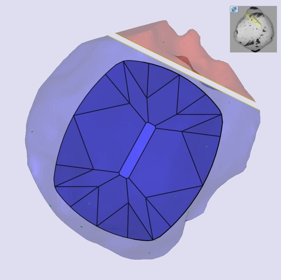 1.66ct | K/VS1 Cushion Shape Old Mine Cut Diamond (GIA) - Modern Rustic Diamond