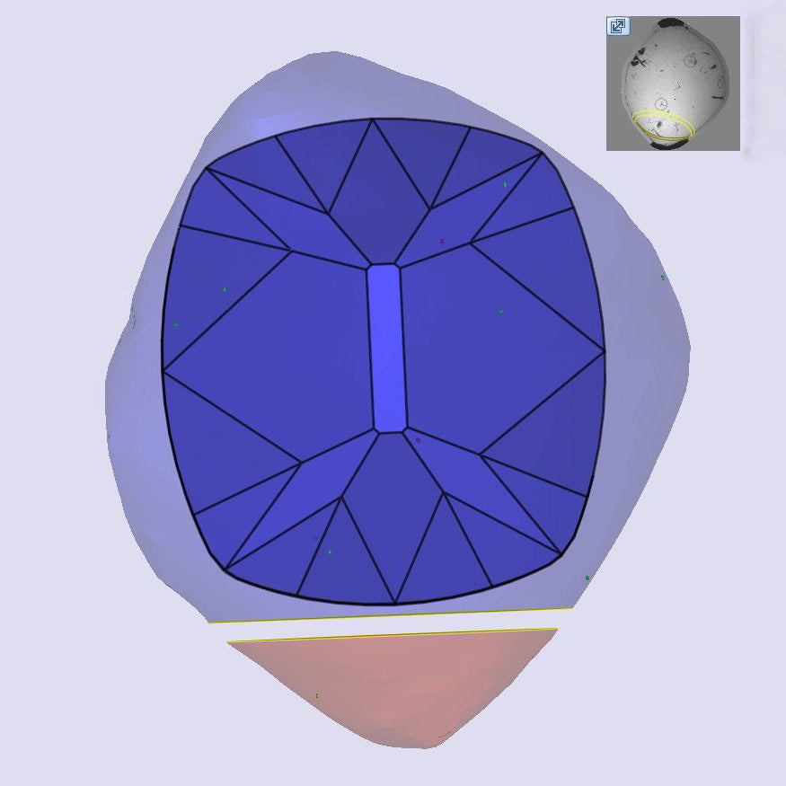 1.12ct | M/SI1 Cushion Shape Old Mine Cut Diamond (GIA) - Modern Rustic Diamond