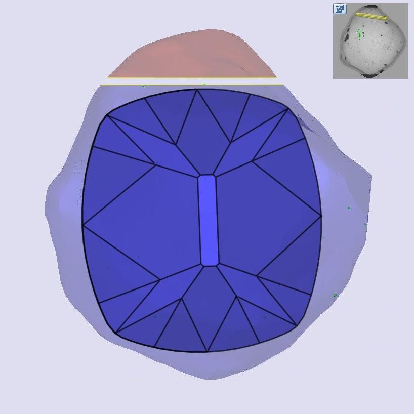 2.07ct | E/VS1 Cushion Shape Old Mine Cut Diamond (GIA) - Modern Rustic Diamond