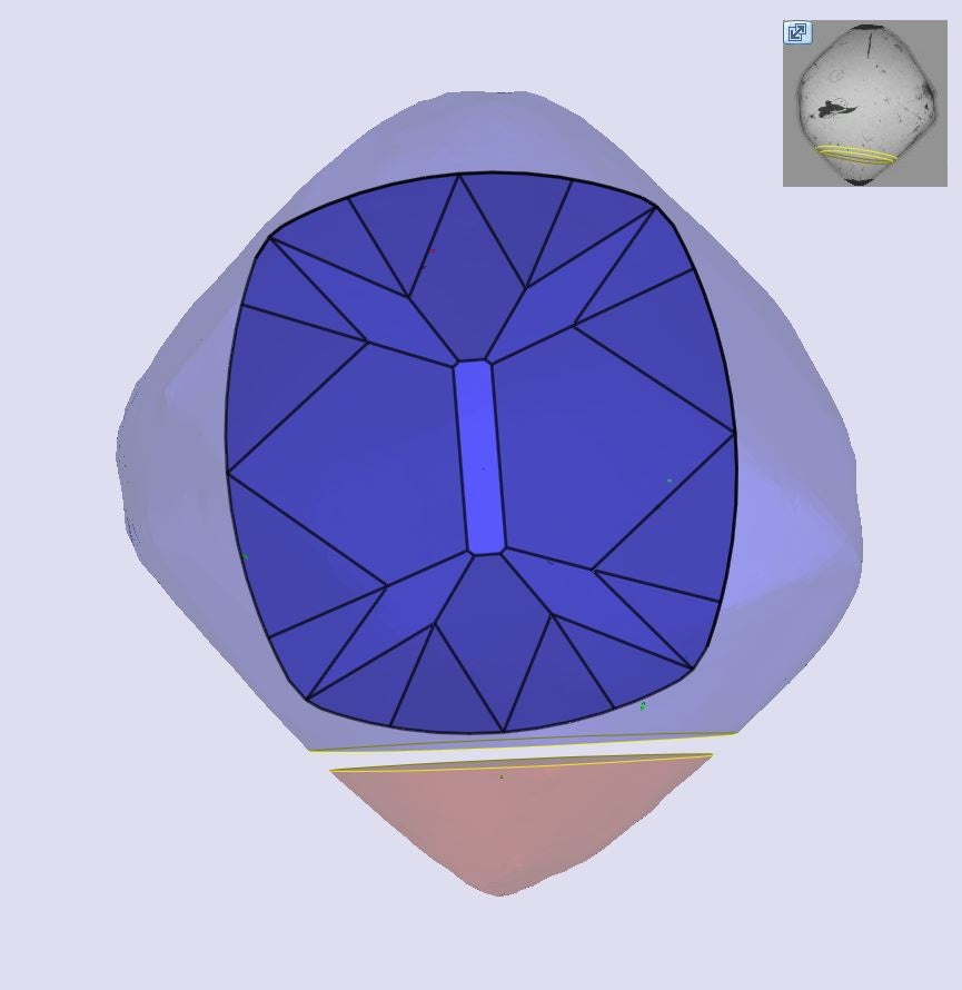 1.27ct | H/VS2 Cushion Shape Old Mine Cut Diamond (GIA) - Modern Rustic Diamond