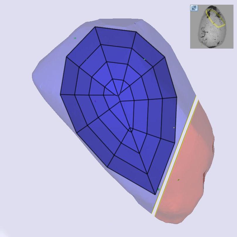 1.24ct | H/SI1 Pear Shape Step Cut Diamond (GIA) - Modern Rustic Diamond