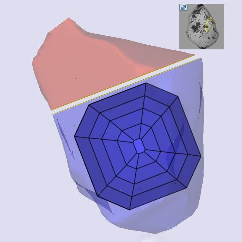 1.01ct | Q-R/SI1 Octagonal Shape Step Cut Diamond (GIA) - Modern Rustic Diamond