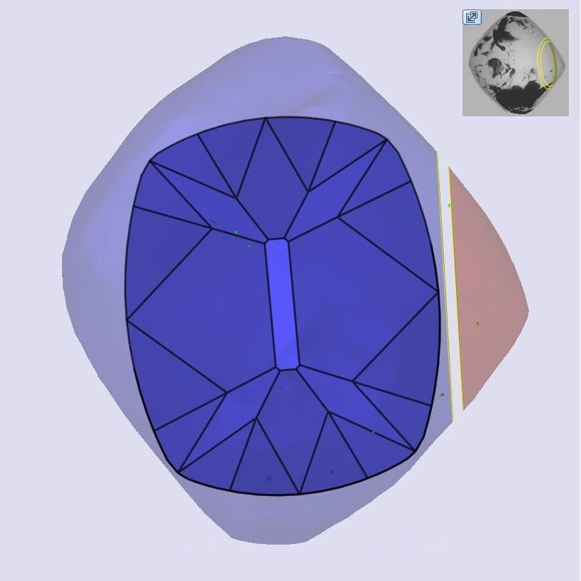 1.86ct | K/VS2 Cushion Shape Old Mine Cut Diamond (GIA) - Modern Rustic Diamond