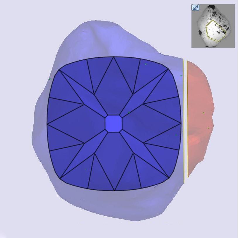 2.26ct | H/SI1 Cushion Shape Old Mine Cut Diamond (GIA) - Modern Rustic Diamond