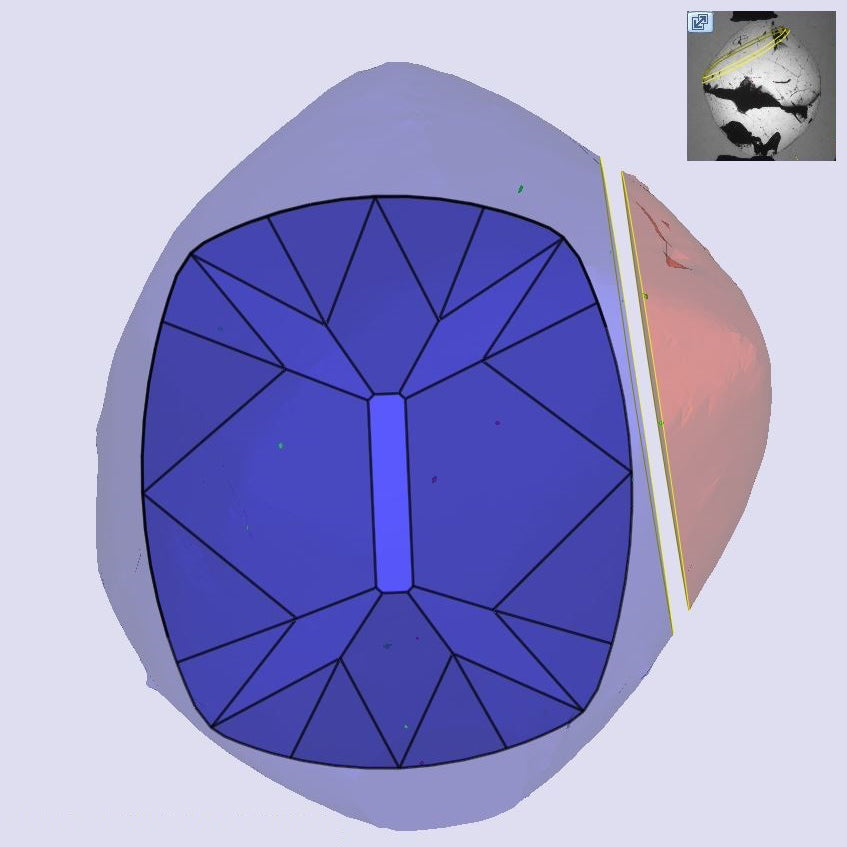 1.07ct | Fancy Light Brownish Yellow VS1 Cushion Shape Old Mine Cut Diamond (GIA) - Modern Rustic Diamond
