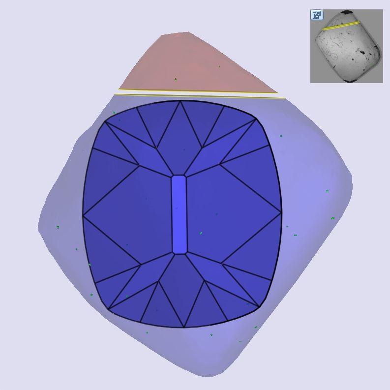 4.01ct | U-V/VVS1 Cushion Shape Old Mine Cut Diamond (GIA) - Modern Rustic Diamond