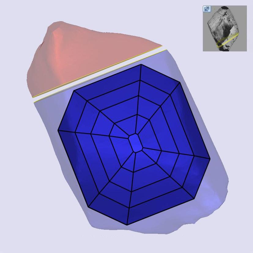 1.02ct | L/VVS2 Asscher Shape Step Cut Diamond (GIA) - Modern Rustic Diamond