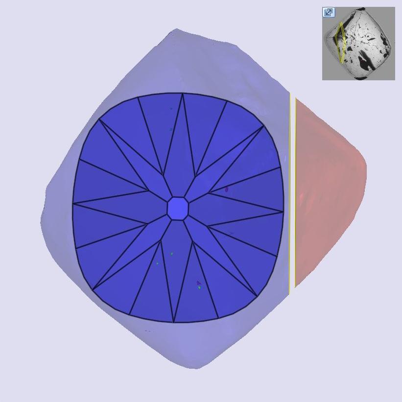 2.03ct | W-X/SI1 Cushion Shape Vintage Old Mine Cut Diamond (GIA) - Modern Rustic Diamond