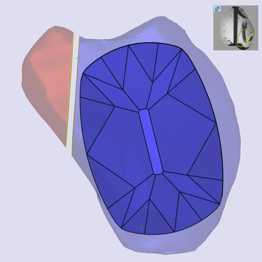 1.04ct | K/VVS2 Cushion Shape Old Mine Cut Diamond (GIA) - Modern Rustic Diamond