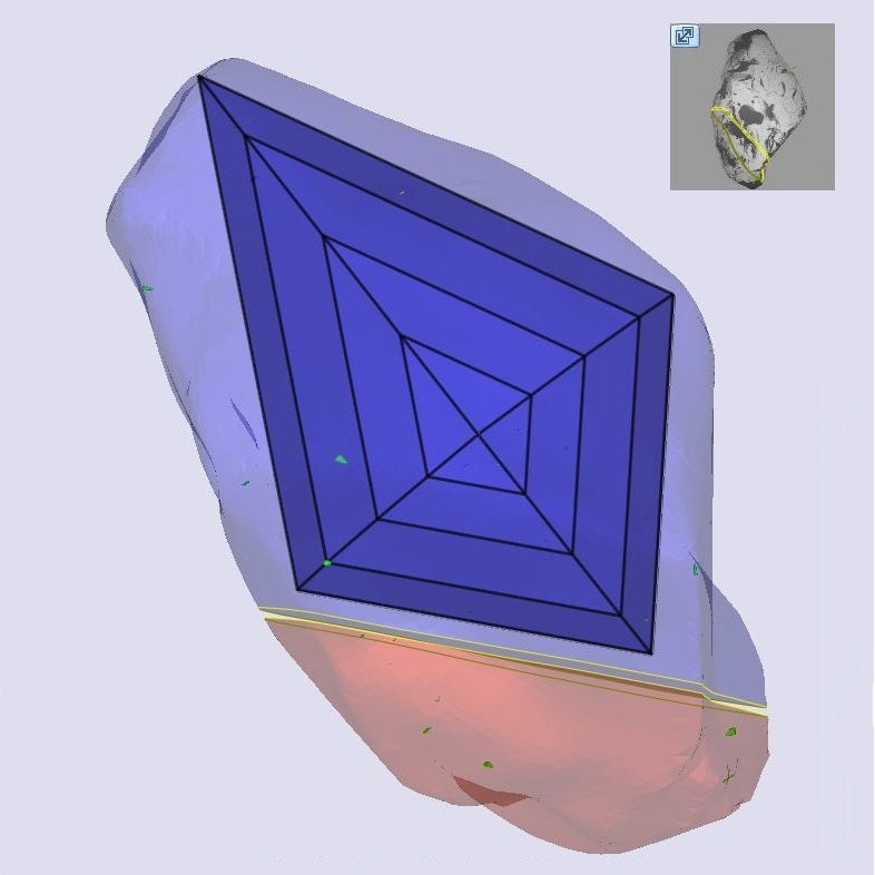 2.08ct | Fancy Brownish Yellow VS2 Kite Shape Step Cut Diamond (GIA) - Modern Rustic Diamond