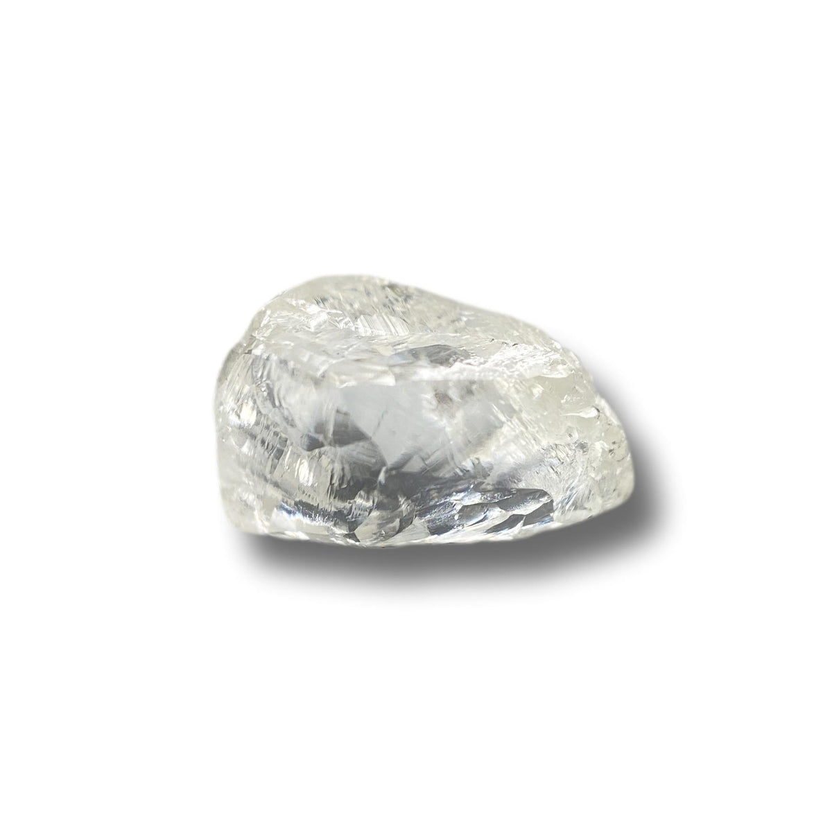 1.24ct | H/SI1 Pear Shape Step Cut Diamond (GIA) - Modern Rustic Diamond