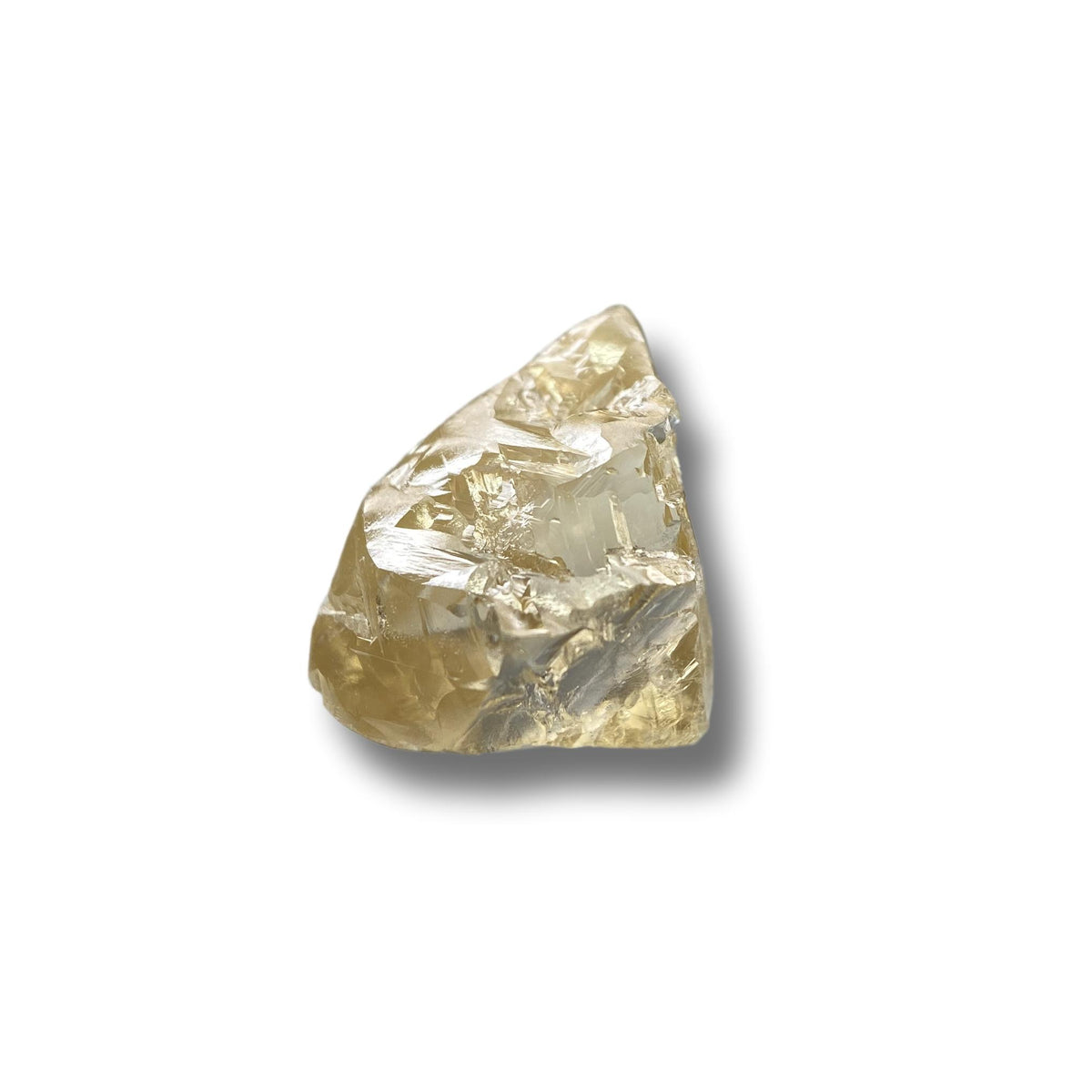 1.07ct | Fancy Light Brownish Yellow VS1 Cushion Shape Old Mine Cut Diamond (GIA) - Modern Rustic Diamond