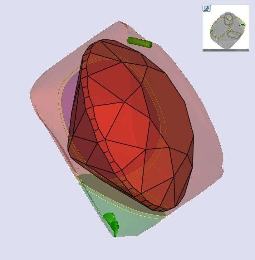 1.30ct | M/VS1 Round Shape Old European Cut Diamond (GIA) - Modern Rustic Diamond