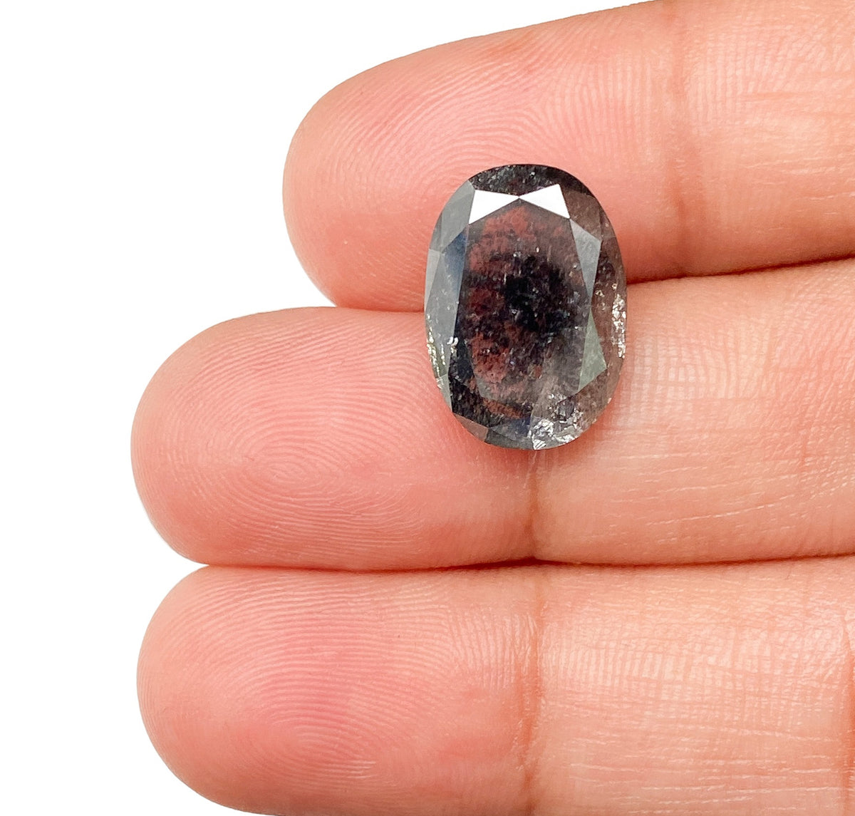 6.73ct | Rustic Oval Shape Brilliant Cut Diamond - Modern Rustic Diamond
