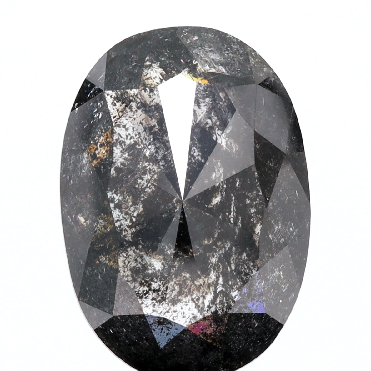 6.73ct | Rustic Oval Shape Brilliant Cut Diamond - Modern Rustic Diamond