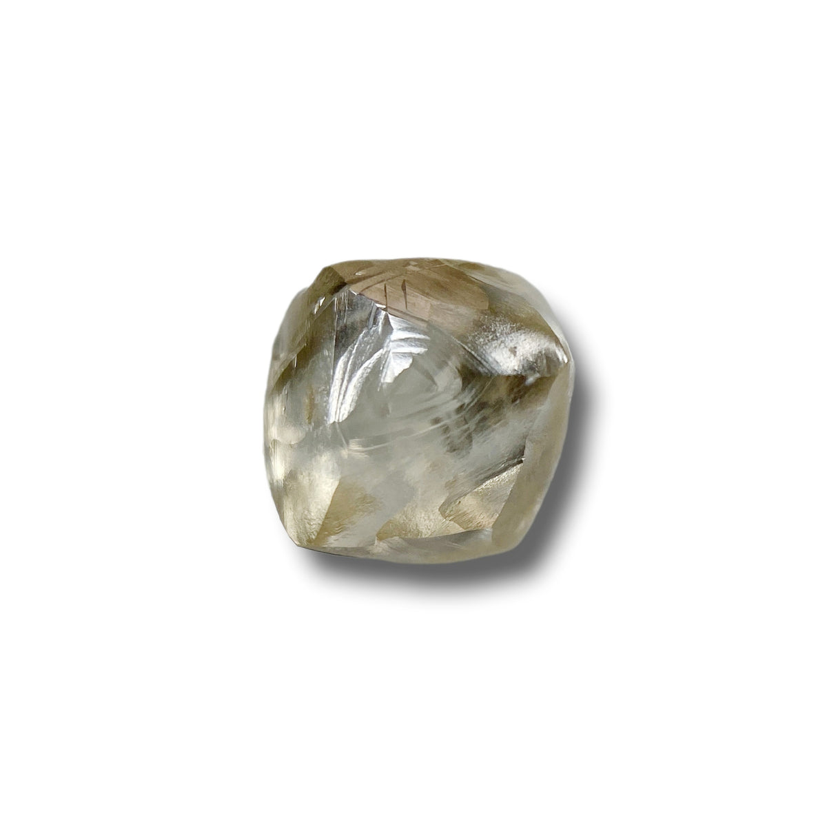 1.01ct | Champagne VS2 Cushion Shape Step Cut Diamond (GIA) - Modern Rustic Diamond