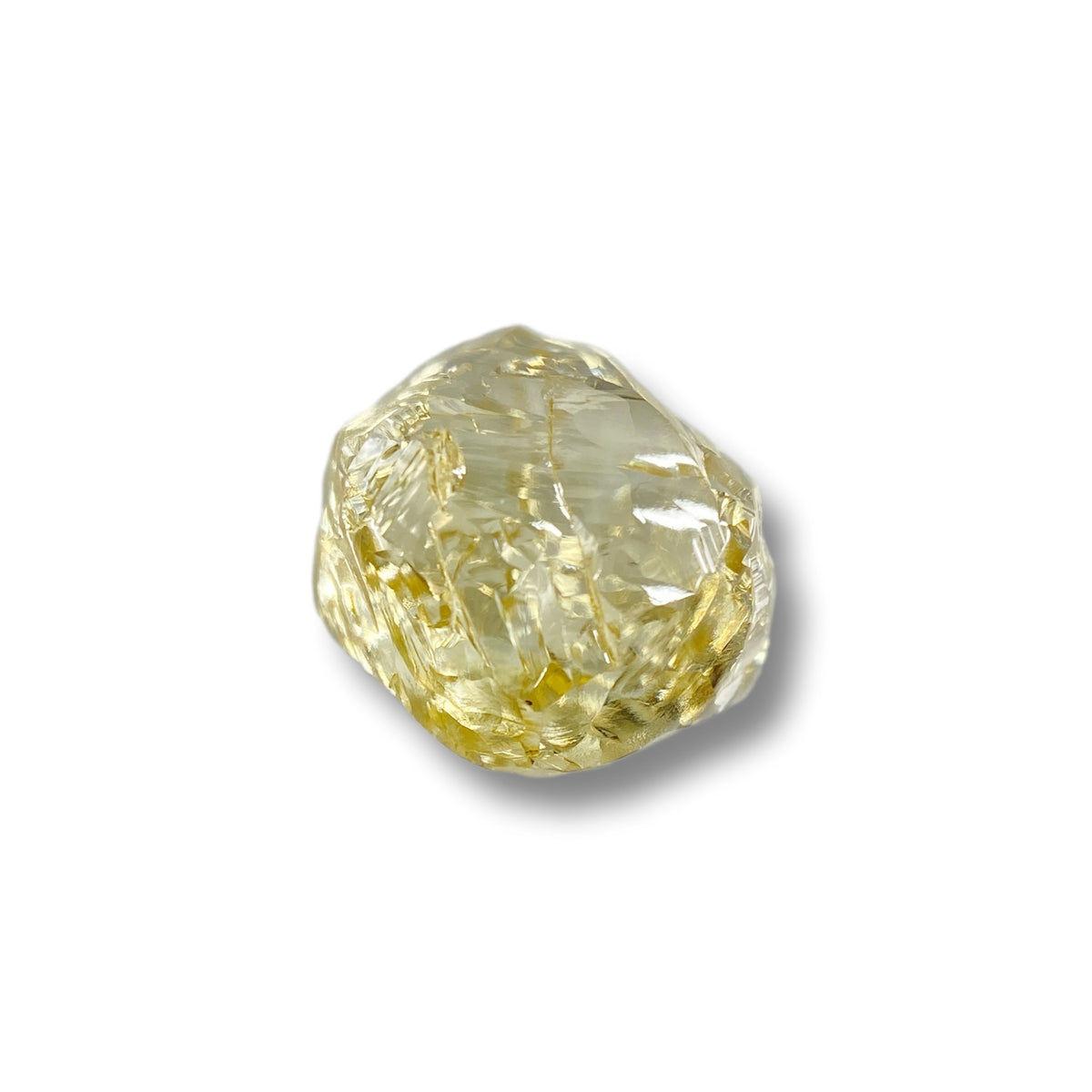 1.25ct | Fancy Brownish Yellow VS1 Hexagon Shape Step Cut Diamond (GIA) - Modern Rustic Diamond