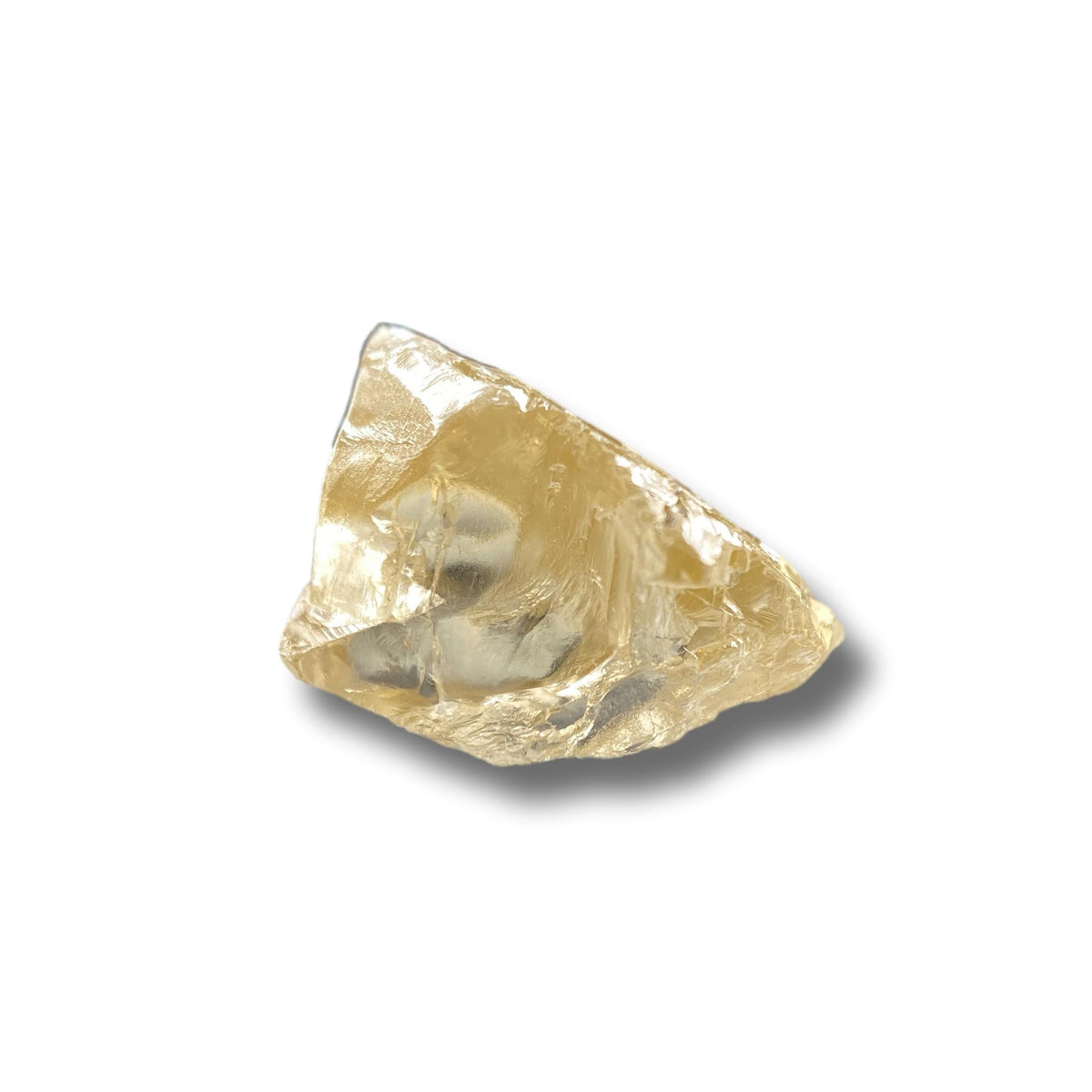 1.53ct | Champagne VVS2 Emerald Shape Step Cut Diamond (GIA) - Modern Rustic Diamond