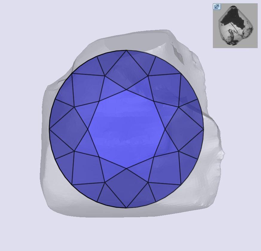2.29ct | L/VS2 Round Shape Old European Cut Diamond (GIA) - Modern Rustic Diamond