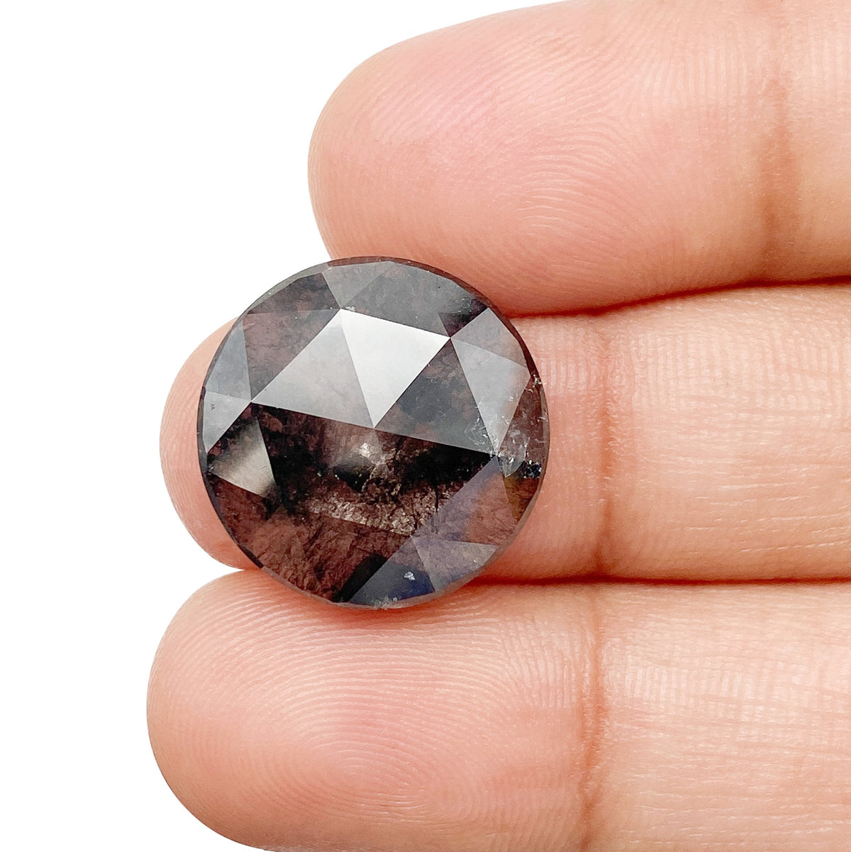 8.68ct | Rustic Round Shape Rose Cut Diamond - Modern Rustic Diamond