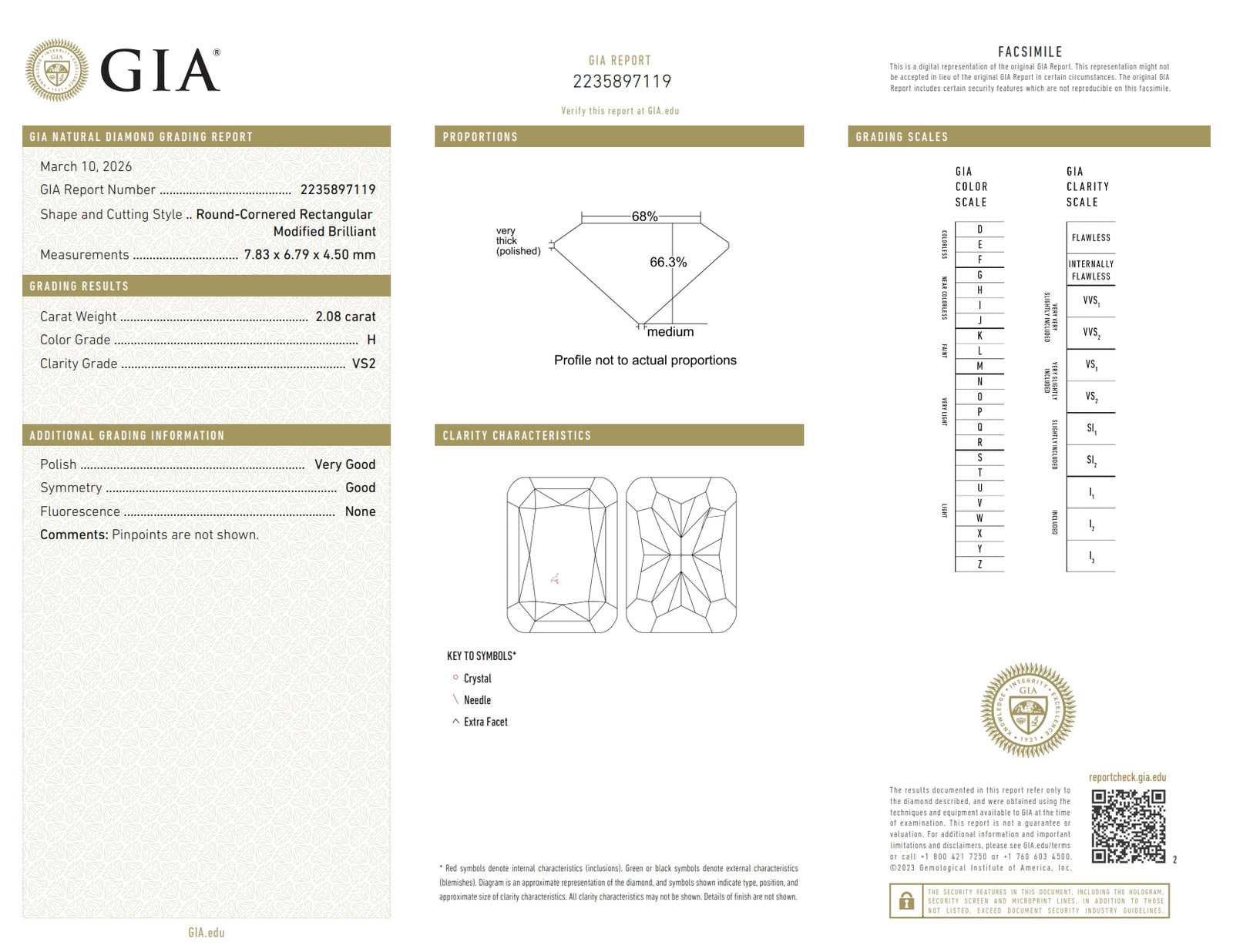 2.08ct | H/VS2 Cushion Shape Old Mine Cut Diamond (GIA) - Modern Rustic Diamond