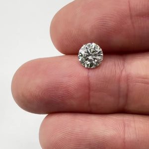 1.00ct | I/SI2 Round Shape Brilliant Cut Diamond (EGL USA) - Modern Rustic Diamond