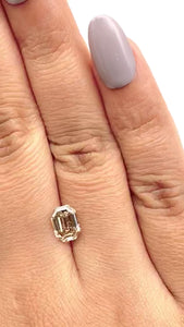 1.52ct | Y-Z/VS2 Octagonal Shape Step Cut Diamond (GIA) - Modern Rustic Diamond