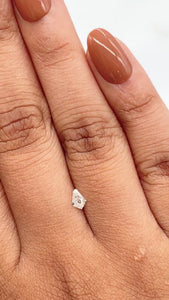 0.27ct | E/SI1 Kite Shape Step Cut Diamond - Modern Rustic Diamond