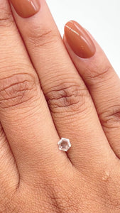 0.36ct | H/SI1 Hexagon Shape Step Cut Diamond - Modern Rustic Diamond
