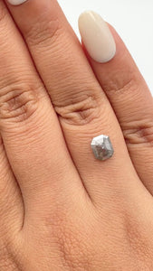 1.07ct | Rustic  Emerald Shape Step Cut Diamond - Modern Rustic Diamond
