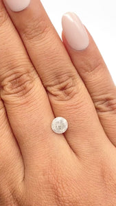 1.13ct | Rustic Round Shape Brilliant Cut Diamond - Modern Rustic Diamond