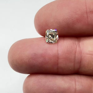1.01ct | M/VVS2 Cushion Shape Old Mine Cut Diamond (GIA) - Modern Rustic Diamond