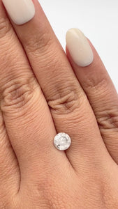 1.43ct | Rustic Round Shape Brilliant Cut Diamond - Modern Rustic Diamond
