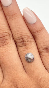 1.08ct | Rustic Cushion Shape Rose Cut Diamond - Modern Rustic Diamond