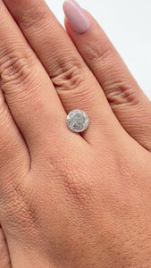 2.78ct | Rustic Round Shape Brilliant Cut Diamond - Modern Rustic Diamond