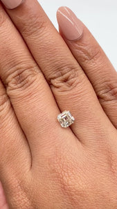 1.51ct | N/VVS2 Emerald Shape Brilliant Cut Diamond (GIA) - Modern Rustic Diamond