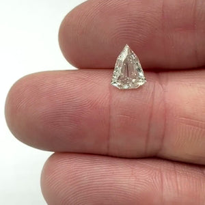 1.00ct | J-K/VS-SI Shield Shape Step Cut Diamond - Modern Rustic Diamond